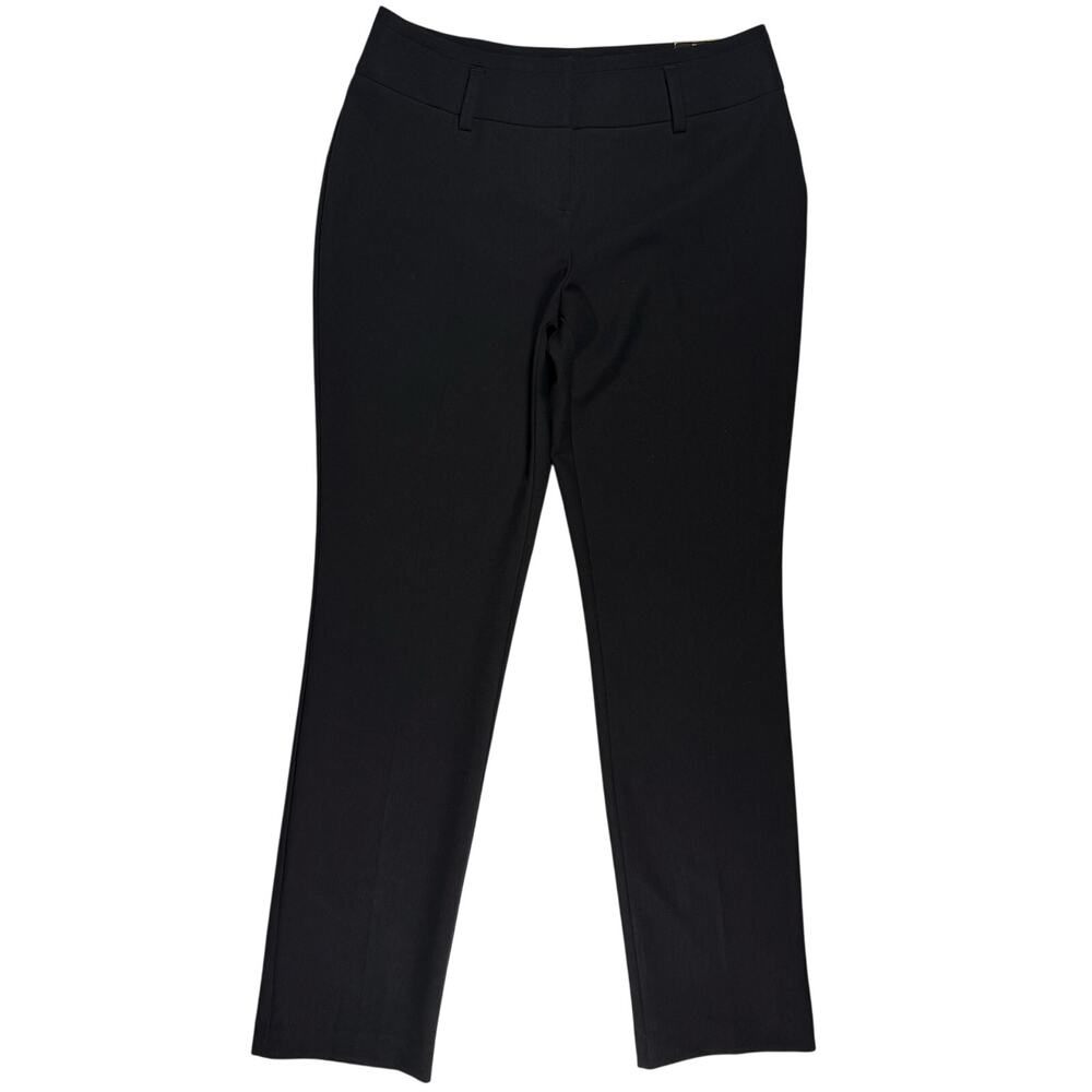 Worthington Women’s 4 Black Dress Pants Stretch Straight Leg NWT